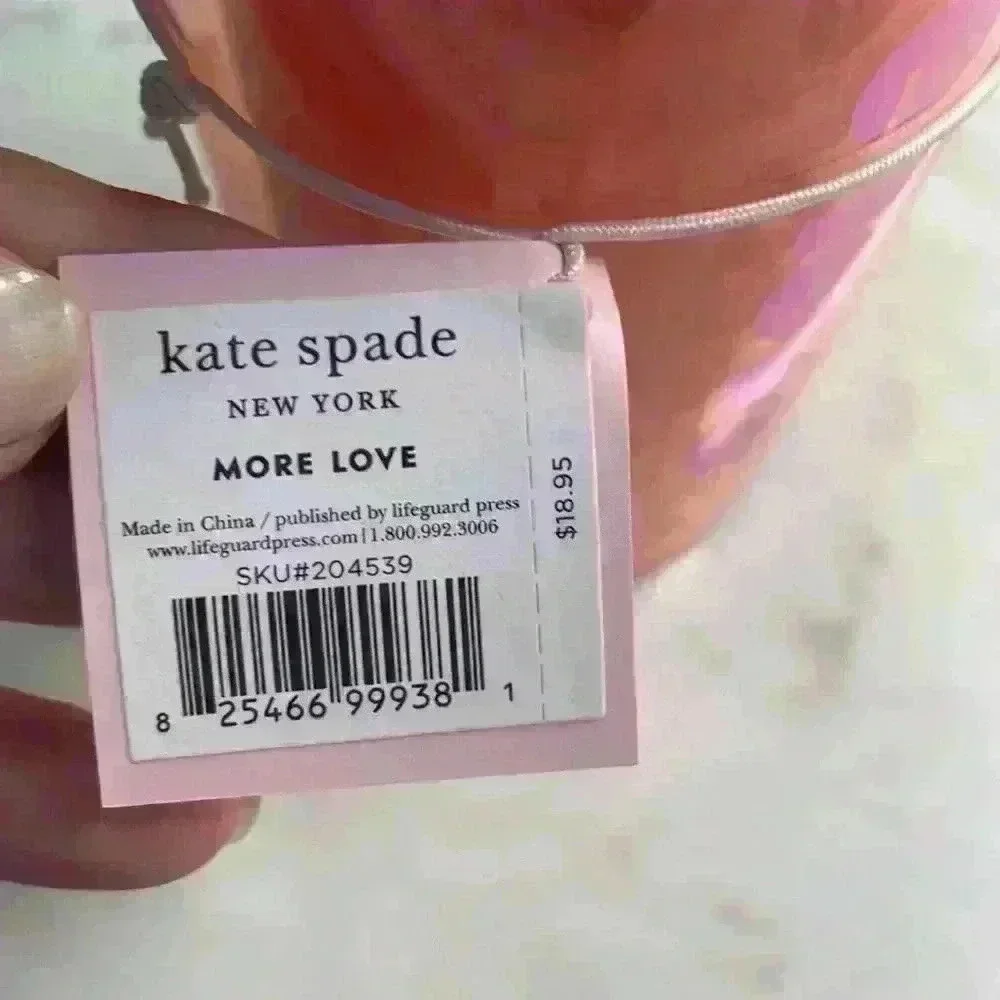 Kate Spade More Love 16oz thermal mug